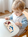0-36 Month Baby Early Learning Toy Wooden Animals Book Parent-child Interactive Education Toy Montessori Toys Gifts For Newborns