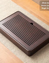 Tea Tray Household Small Dry Brewing And Draining Tea Set Office Tea Table Bamboo Tray Drainage Tea Tray Storage Tray