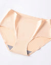 10Pcs/Set Comfort Women's Underwear Seamless Stain Silk Lingerie Panties for Woman S-4XL Plus Size Underpants Briefs