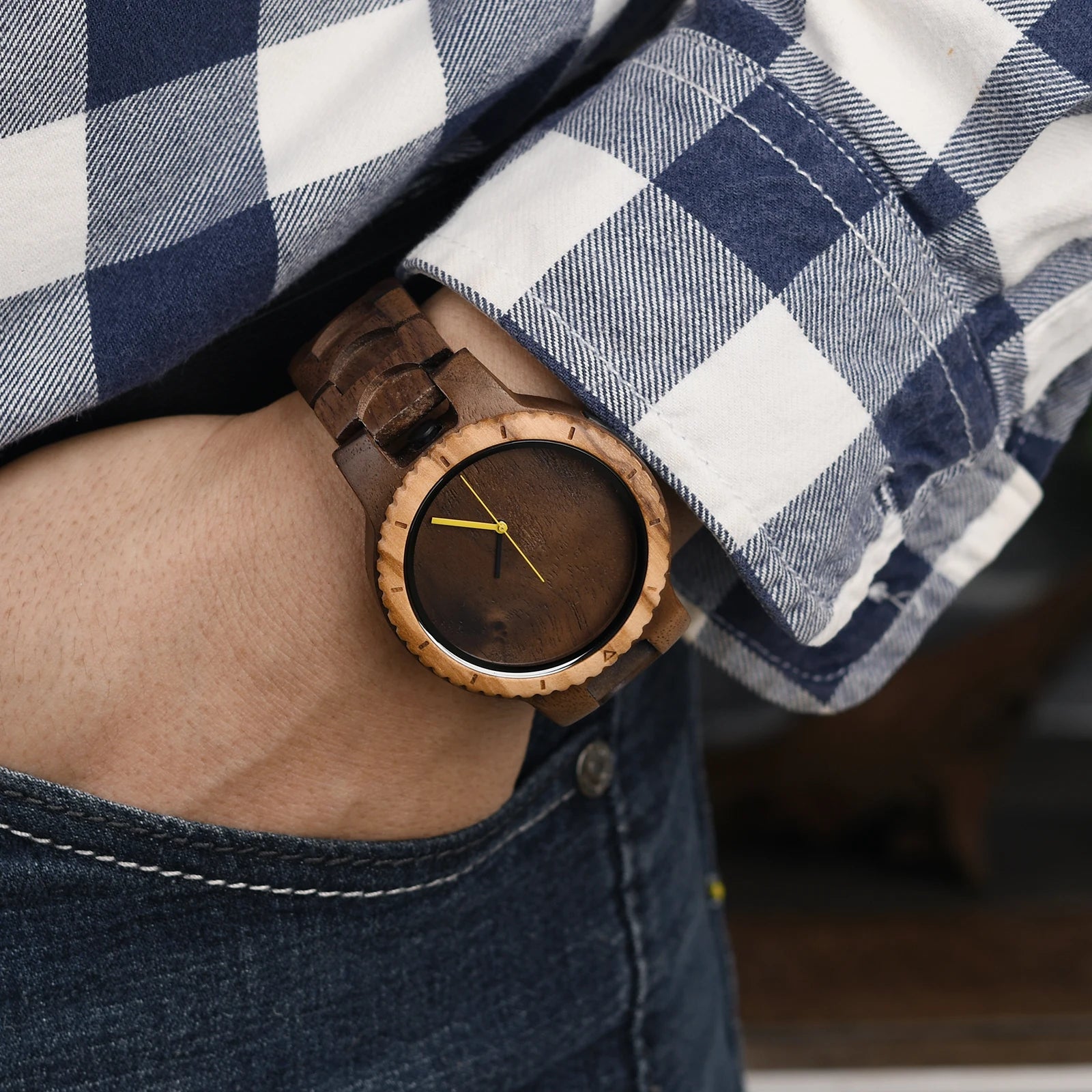 Wood Watch gift custom