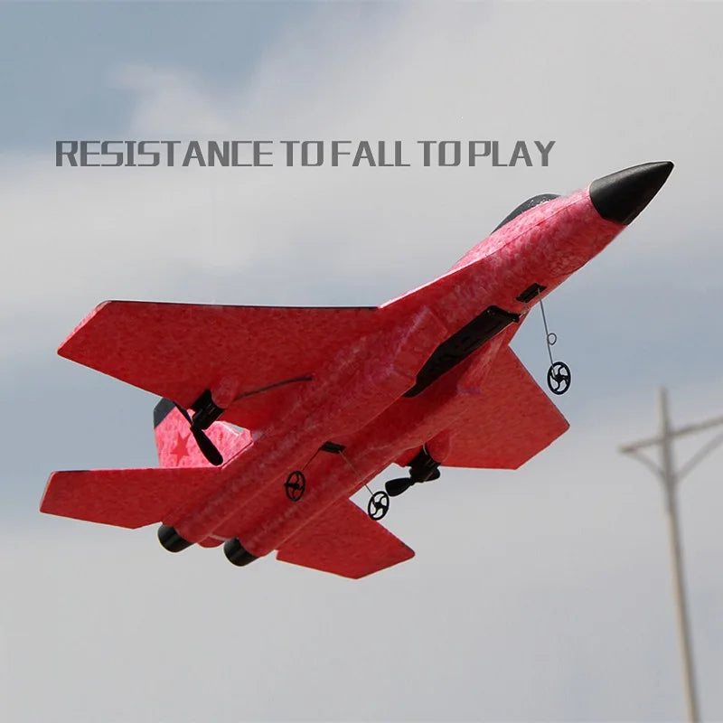 FX620 RC Plane Drone SU35 2.4G Fixed Wing Fighter Electric Toys Airplane Glider EPP Foam Toys  Boys Gift