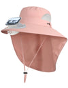 Children Outdoor Hat with Solar Fan Cooling Hat Multifunctional Rechargeable for Sport Golf Hiking Fashionable