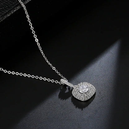 Classic Elegant Geometric Pendant Necklace