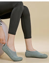 Ultra quiet and lightweight indoor sports shoes with anti slip and shock-absorbing soft soles