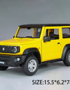 1:24 SUZUKI Jimny Alloy Car Model Diecasts Metal Off-Road Vehicles Car Model Simulation Sound and Light Collection Toy Gift