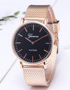 Luxury Wrist Watches for Women Fashion Quartz Watch Silicone Band Dial Women Casual Ladies Watch