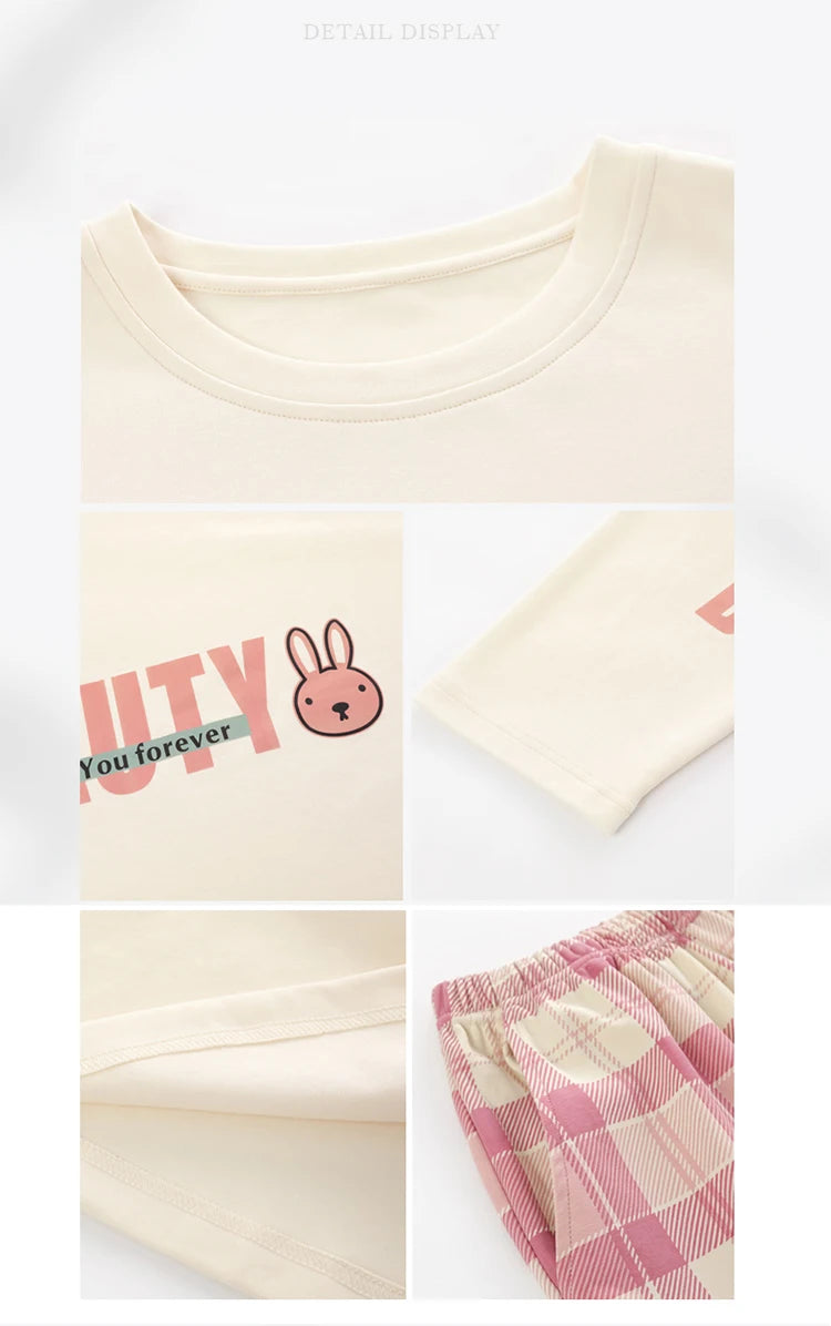 Women’s 2-Piece Pajama Set – Long Sleeve Top & Pants, Loose & Comfortable Winter Loungewear