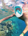 Full Face Snorkel Mask Diving Mask Swimming Goggles For Adult Detachable Camera Mount 180 Panoramic View Safety Breathing System
