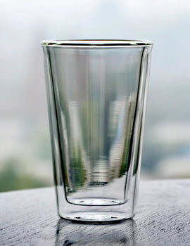 400ml Heat Resistance Double Wall Glass Coffee Mug Home Tea Milk Juice Cup Water Beer Mug Drinkware