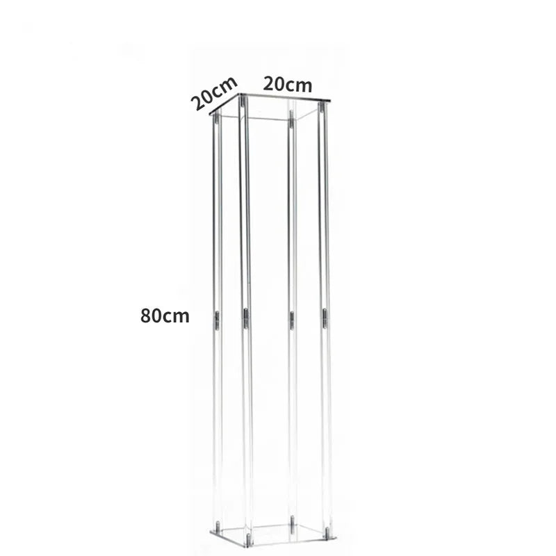 Wedding Centerpieces Acrylic Vases Flowers Stand for Birthday Party Tables Decorations Window Display Rack Cake Stand Home Decor
