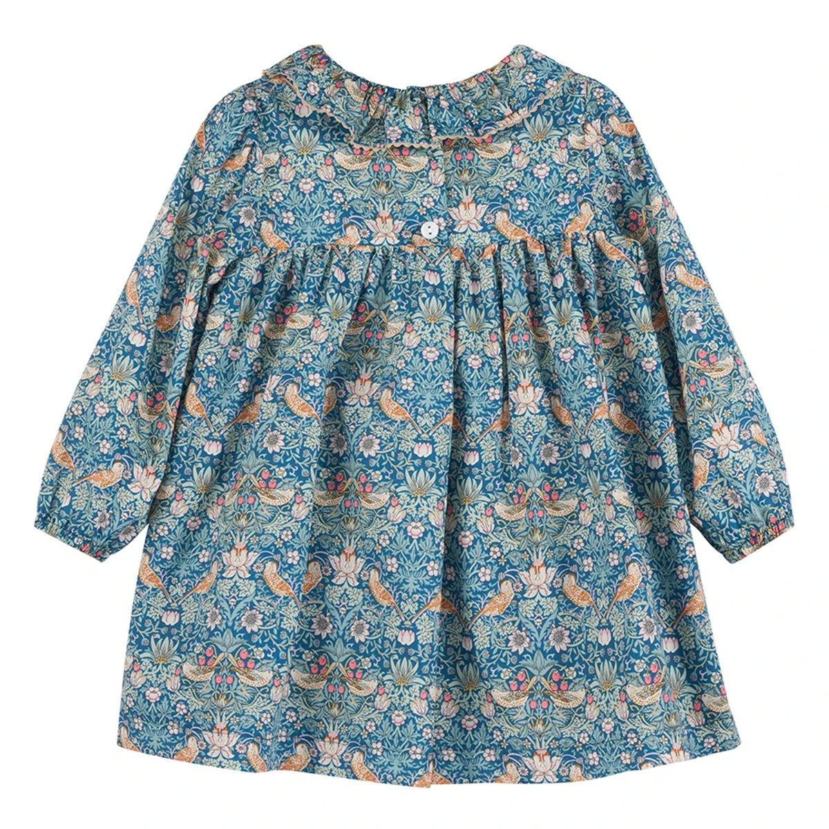 1/2/3/5M 80S Digital Printing Strawberry thief Like Liberty cotton Poplin Fabric Sewing Making Dress Clothing Handmade DIY Cloth