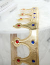 Birthday King Crown Baby One 1st 2nd 3rd Happy Birthday Party Decoration Kids Gem Hat 1 2 3 Year Old Birthday Decor Baby Shower