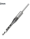 HSS Square hole drill Woodworking Drill Tools Auger Mortising Chisel Drill Set DIY Furniture Square Woodworking drill