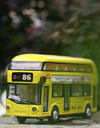 1/36 Double-decker Bus Model Car Toy Alloy Diecast Sound Light Metal Vintage London Autobus Models Toys Collection s Gifts