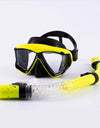 Optical Myopia Snorkel Set Diving Mask Nearsighted Swimming Goggles Short Sighted Panoramic Wide View Adults Youth -1.0To-6.0