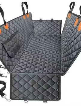 Car Dog Mat Waterproof Slip-resistant Anti-bite Dirt-proof Pet Car Protection Mat For Dogs In The Rear Seat