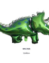 1Pcs New  Dinosaur Foil Balloon Boys Animal Balloons Childrens Dinosaur Birthday Party Jurassic Decorations Balloon