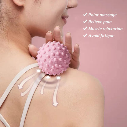 Durable TPR Spiky Massage Ball Trigger Point Sport Fitness Hand Foot Pain Relief Plantar Fasciitis Reliever Hedgehog Balls