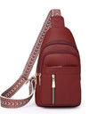 Women Chest Bags High Quality Leather Female Cross body Bag Designer Brand Shoulder Bags Luxury Storage