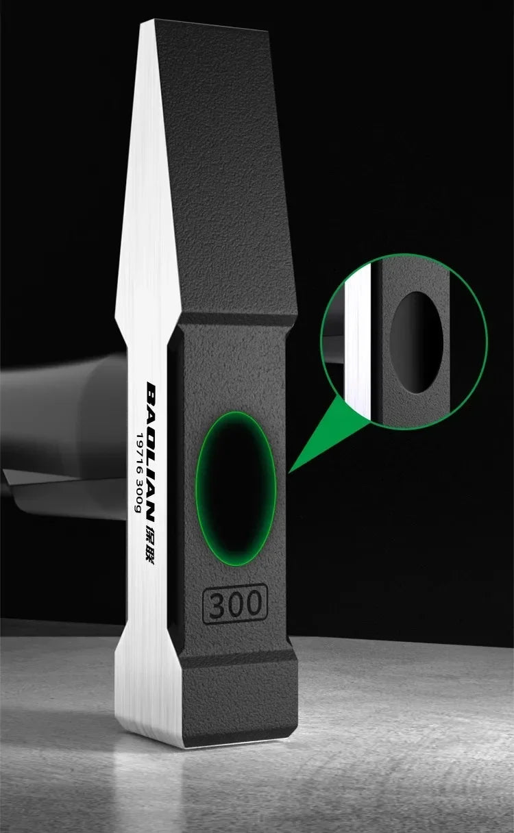 Hardware Tools, Building Decoration, Flat Head Hammer 200g, Plastic Coated Duckbill Hammer, Hammer Head 500g, Fitter Hammer