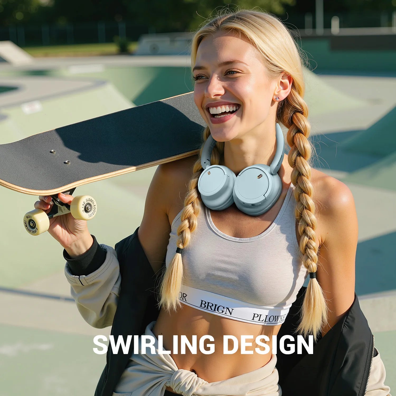 SuperEQ V16 Wireless Bluetooth 5.3 Headphones Hi-Res Audio Over Ear Wireless Headset With Low Latency 90Hrs APP Support