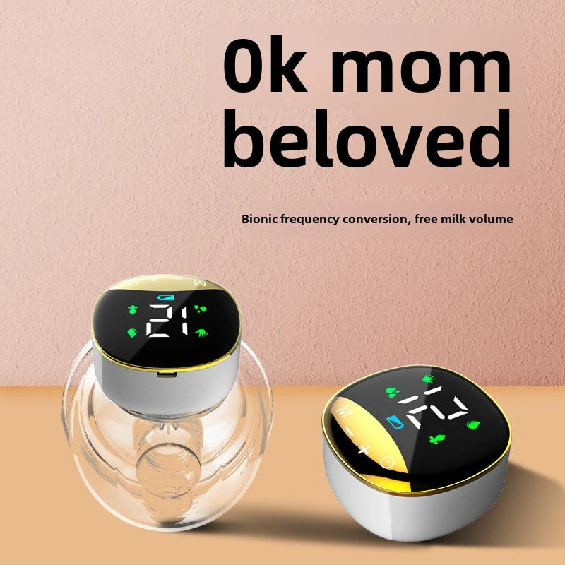 Wearable Hands-free Device Auto Suck 180ml Bottles Silicone Free Care Single Wearable Milk  Breastfeeding Breast Pump