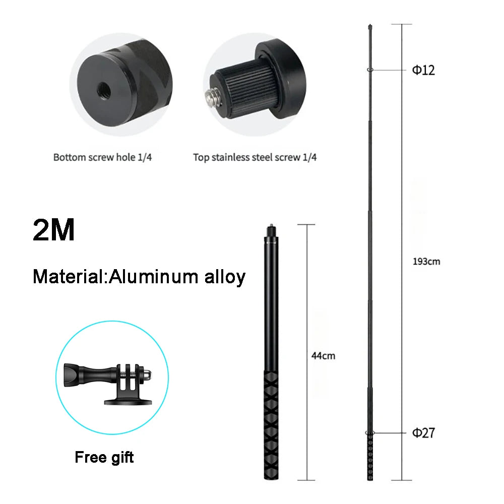 Invisible Selfie Stick and Bullet Time Handle Bundle for Insta360 X5 X4 X3 GO 3S Ace Pro