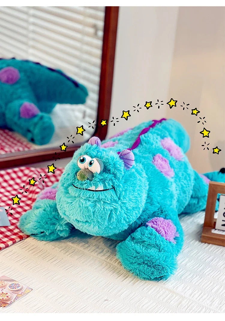 140cm Disney Large James P. Sullivan Stuffed Toys Monsters Plush Dolls  Anime Soft Pillow Room Deco Kawaii Pillow Hugs Kid Gifts