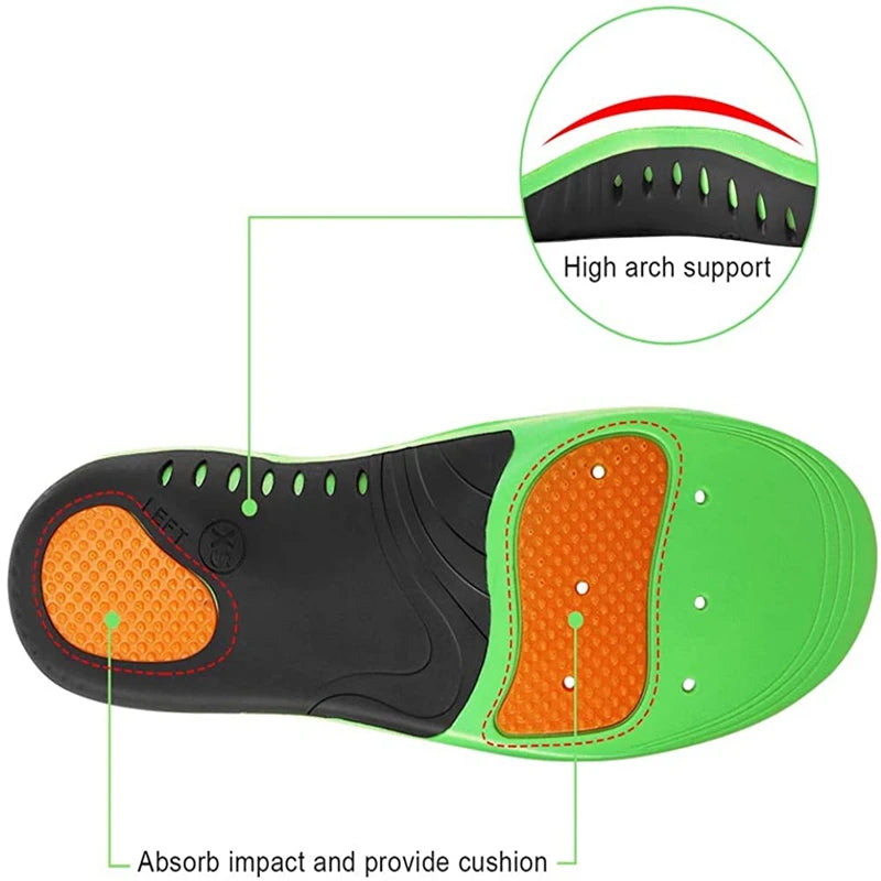 Orthopedic Insoles for Shoes Comfortable Plantar Fasciitis Insole for Feet Sports Shoe Pad Arch Support Shoe Sole