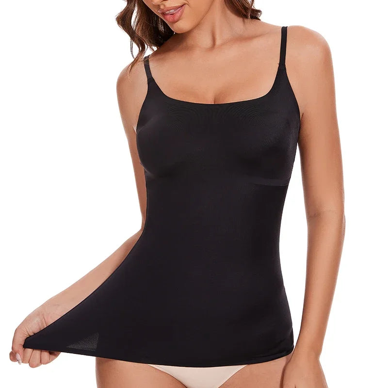 Women Shapewear Camisole Tank Top – Tummy Control Slimming Vest