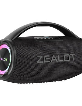 80W Bluetooth Speaker Powerful Wireless Speaker with Portable Handle, for Party, Camping,RGB Colorful Light