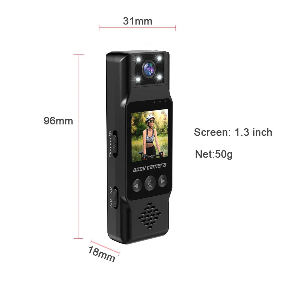 Wifi Mini Camera 1080P Portable Digital Video Recorder Worn Police Small Body Cam Night Vision DV Miniature Camcorder