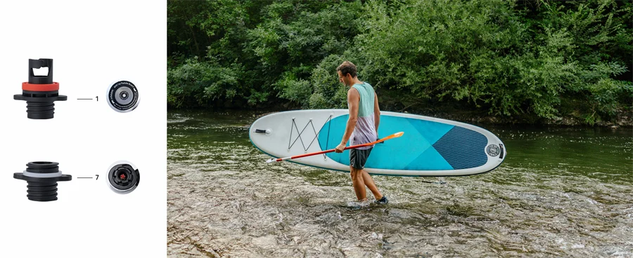 Inflatable kayak Boat Pump SUP Accessories Electric 20PSI 4000mAh Stand Up Paddle Board Inflate Deflate Marine Boat Supplies