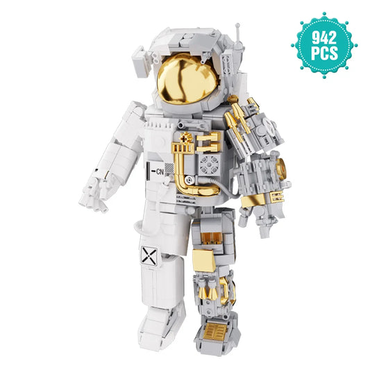 Space Astronauts Building Blocks Spaceman Exploring Robot Adventure Model Action Figure Bricks Educational Assembly Toy Gift