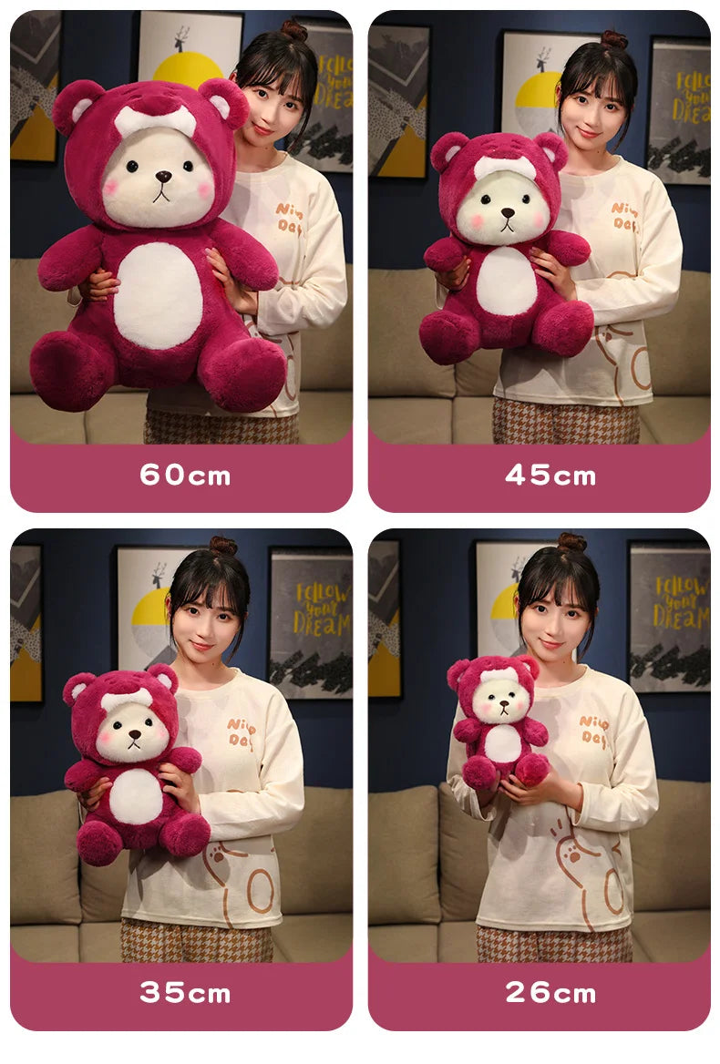 Cute Teddy Bear Plush Stuffed Animal Soft Pillow
