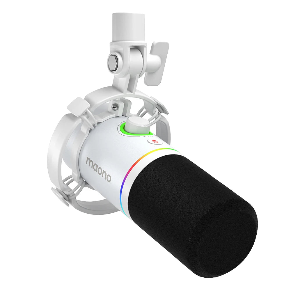 PD200X RGB Gaming Microphone Dynamic Microphone USB/XLR Dual Mode Microphone Podcast Mic RGB USB Gaming Mic XLR Mic