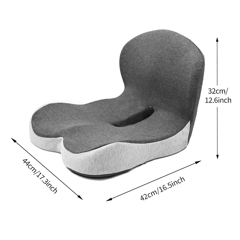 Memory Foam Cushion Interior Accessories Pillow Car Seat Waist Pillow Lumbar Support Office Pillow Chair Cushion