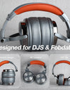 Foldable Over-Ear Wired Headphone For Phone Computer PC Professional Studio Pro 30 50 Monitor DJ Headset Gaming Earphone