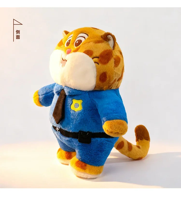 Hot 60cm Cute Kawaii Clawhauser Plush Toy Zootopia Stuffed Doll Soft Pillow Kids Birthday Xmas Gift Soft Animal Doll Play