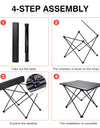Outdoor Camping Table Ultralight Backpack Portable Folding Table High Load Carrying Hiking Beach Picnic Barbecue Durable