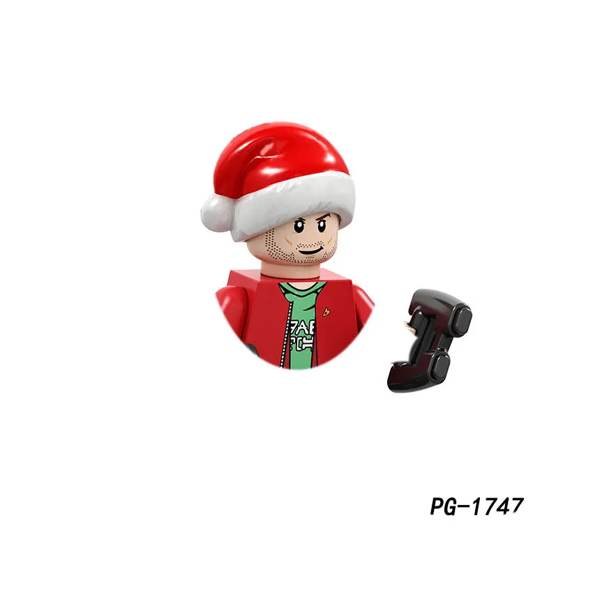 Movie Christmas Halloween Assemble Building Blocks Brick Mini Action Figure Character Figurine Brick Toys Birthday Gift