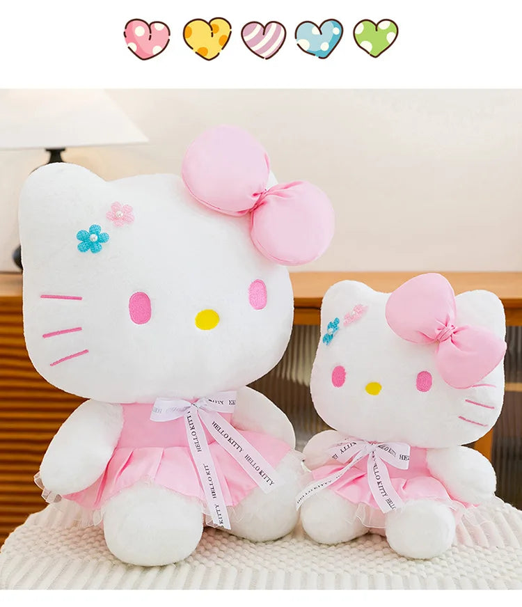 Cute Cat Character Plush Stuffed Doll Pillow Toy