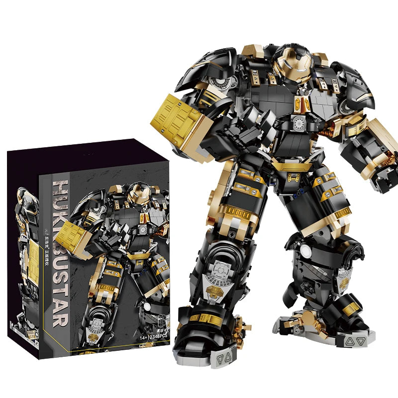 Hulkbuster Building Blocks MOC Model Iron Man Bricks Sets Marvel Superheroes DIY Toys for Boys Adult Collecting Toy