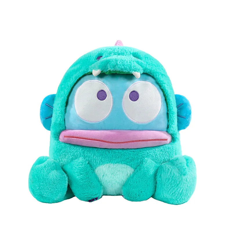 Cute Blue Character Plush Stuffed Doll Toy