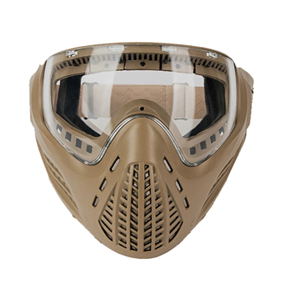Tactical Phantom Mask with Anti-Fog Goggles Outdoor Airsoft Full Face Mask War Games Hunting Paintball Protective Mask