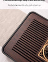 Bamboo Tea Tray Portable Dishes Rectangle Tea Ceremony Chaban Tea Chaban Tea Table Dual Purpose Drainage Water Storage