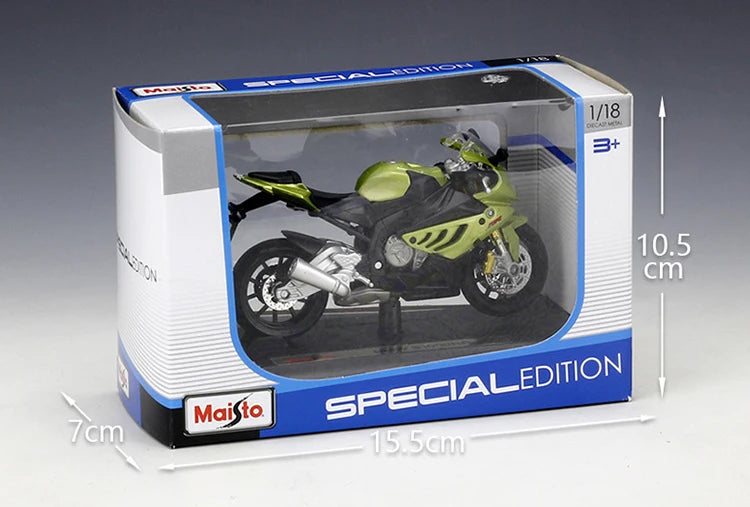 1 18 Scale BMW S1000RR Diecast Motorcycle Model
