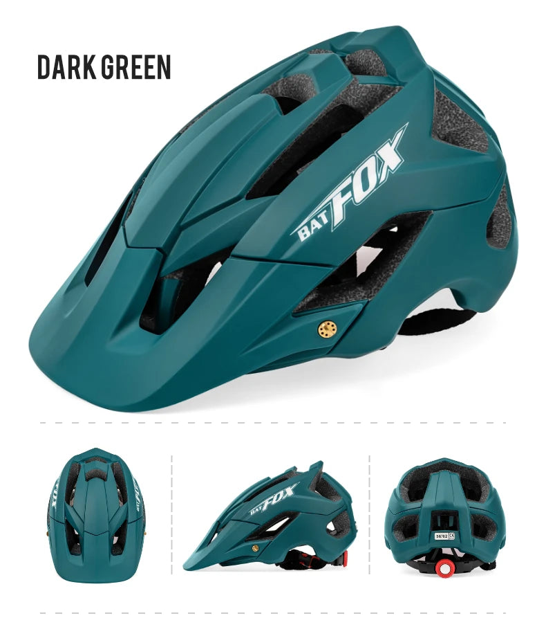 MTB Cycling Helmet With Adjustable Fit And Removable Padding