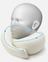 Travel Neck Pillow Memory Foam U-shaped Pillow Snail Style Travel Neck Support Portable Adjustable Soft Noon Break Sleep Pillows