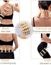Wood Therapy Massage Tools,Wood Back Massager Roller Rope - for Body Shaping,Pain Relief,Wooden Therapy Lymphatic Tool